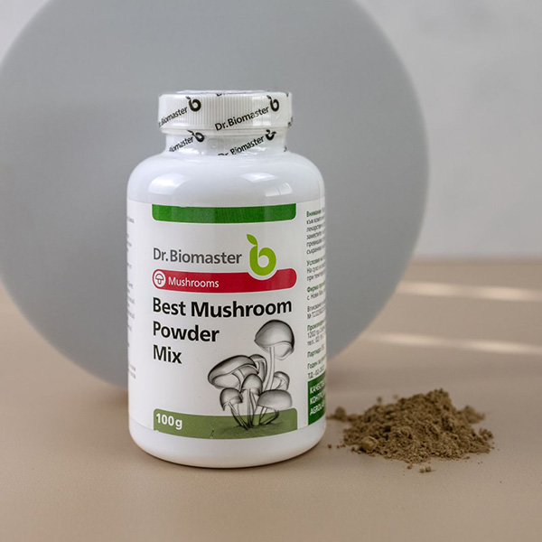 НАЙ-ДОБРАТА СМЕС ОТ ГЪБЕНИ ПРАХОВЕ с 9 витални гъби, 100 g