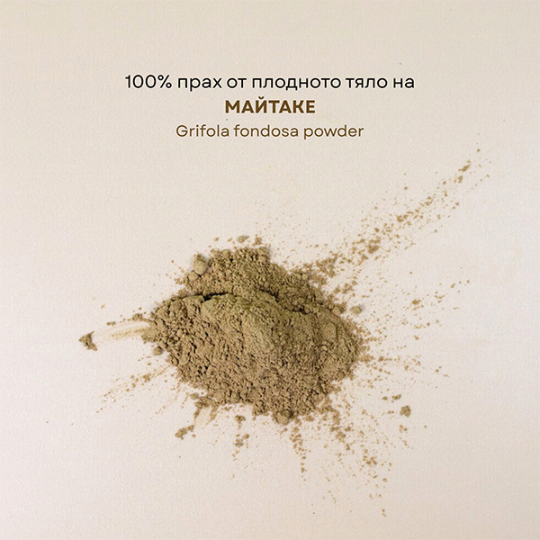 МАЙТАКЕ ПРАХ от плодното тяло на лекарствената гъба
