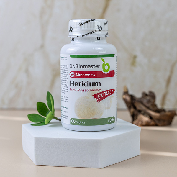 Херициум екстракт - 30% полизахариди от гъбата Херициум (Hericium erinaceus)