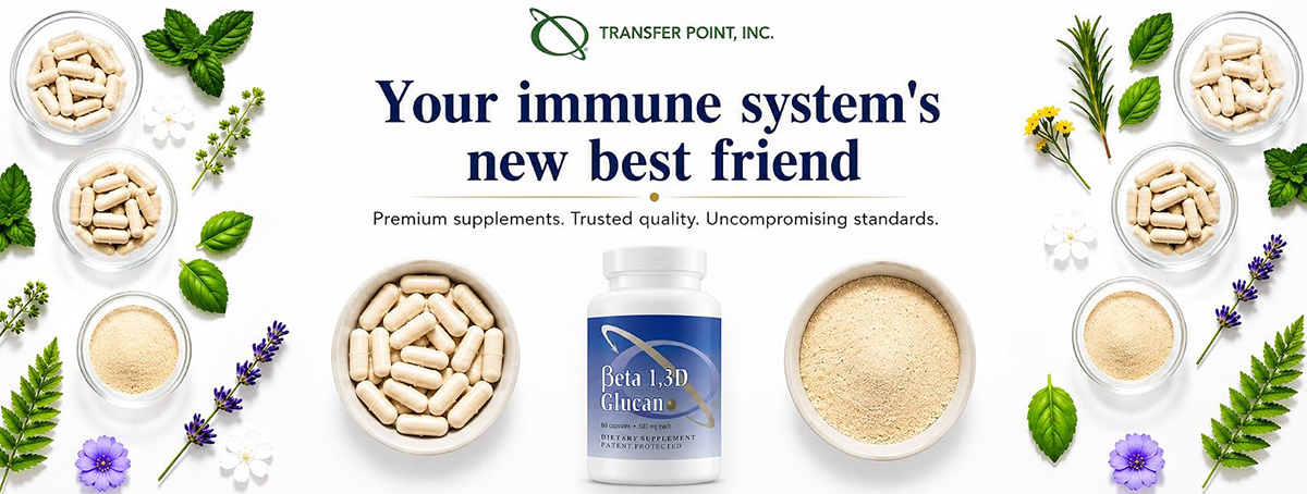 Бета глюкан (Beta Glucan) от Transfer Point от САЩ - най-добрият приятел на имунната система