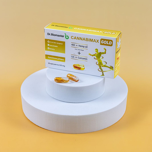 Куркумин и масло от коноп от Dr. Biomaster