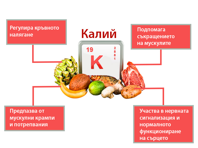 Полезни хранителни вещества в гъбите - Калий за здраво сърце