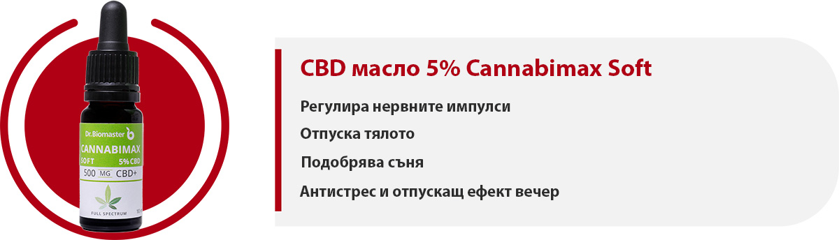 Канабимакс софт част от пакет „Антистрес“