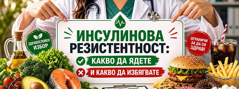 Инсулинова резистентност – признаци, режим и примерно меню