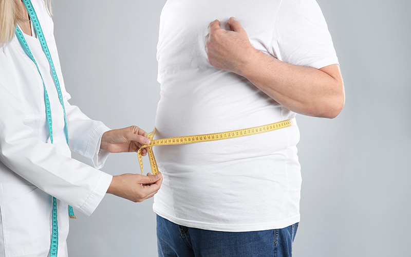 Затлъстяването в областта на стомаха