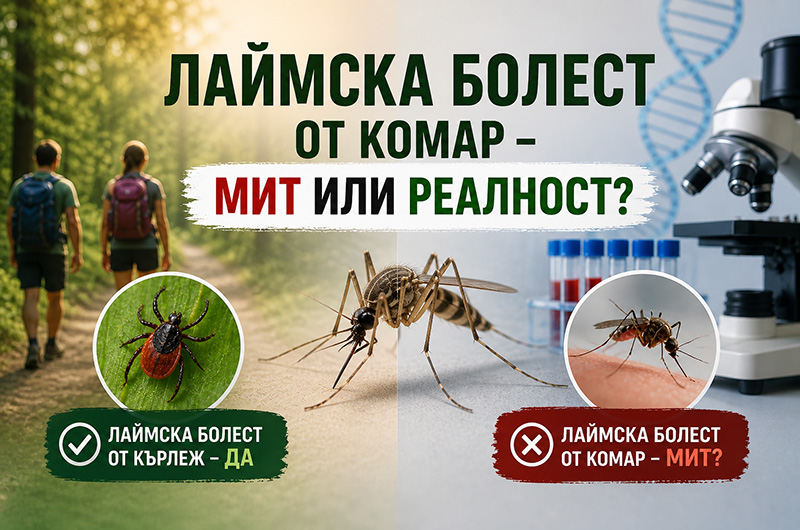 Заразяване от комар - мит или реалност?