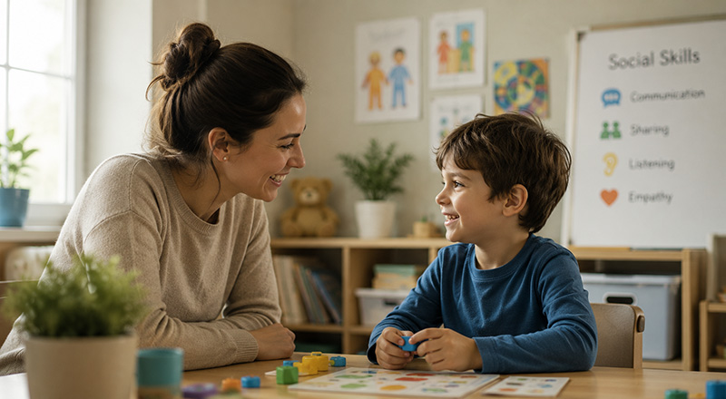 Дете и родител в социално взаимодействие – проучвания при аутизъм